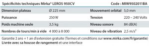 MIRKA LEROS 950CV Reims Bétheny ponceuses électriques professionnelles