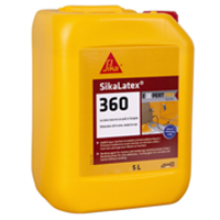 SikaLatex®-360 est une dispersion aqueuse de résines synthétiques qui se présente sous la forme d’un liquide laiteux