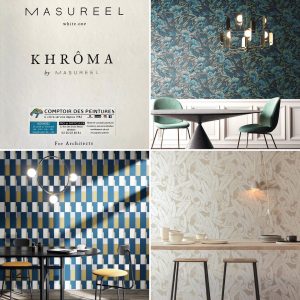 Khroma masureel Comptoir Des Peintures Papier Peint reims